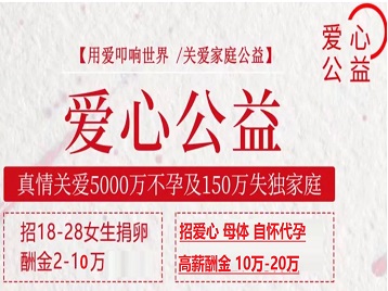 银州捐卵助孕生子 爱心志愿者招募